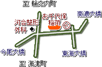 お千代保 地図